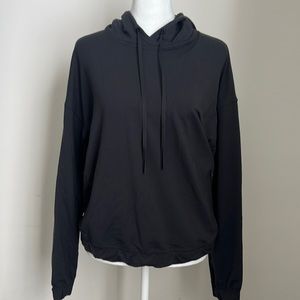 Lululemon Women’s Black Pullover with Hoodie. New condition, Size 8